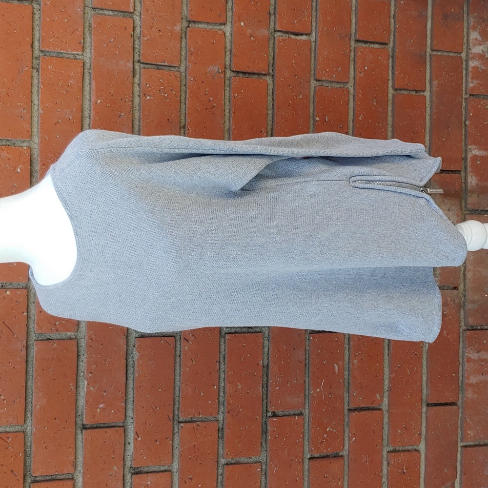 MICHAEL Kors Women's Knit Tunic Sweater in Heather Grey size Medium - Picture 4 of 15